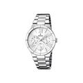 Festina Damen Analog Quarz Uhr mit Edelstahl Armband F16716/1