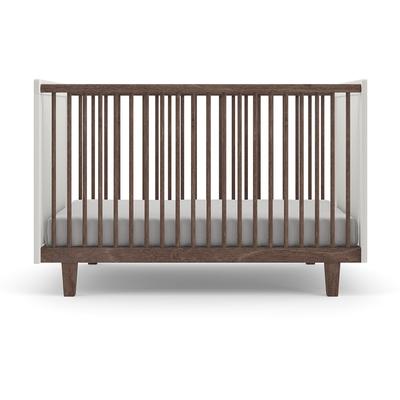 Oeuf Rhea Crib - White/Walnut