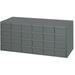 Durham Manufacturing Prime Cold 24-Drawer Small Parts Organizer Metal in Gray | 14.37 H x 33.75 W x 11.62 D in | Wayfair 007-95