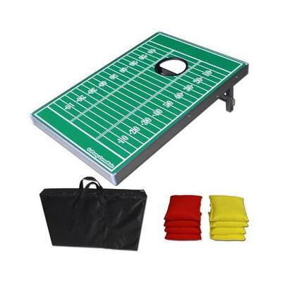 GoSports Football Edition CornHole Bean Bag Toss Game Set CH-01-Football
