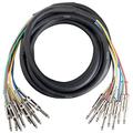 Pronomic Stage MJJ8-6 Multicore Kabel 8 x 6,3 mm Klinke mono auf 8 x 6,3 mm Klinke mono 6 m