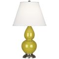 Robert Abbey Double Gourd 22 3/4" Citron Green Ceramic Table Lamp