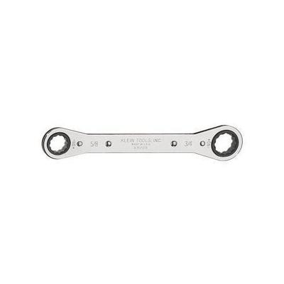 Klein Tools 5/8 in. x 3/4 in. Ratcheting Box Wrench 68204