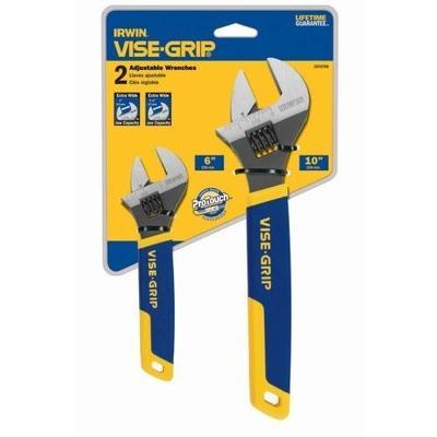 Plier Sets: Irwin Adjustable Wrench Set (2-Piece) 2078700