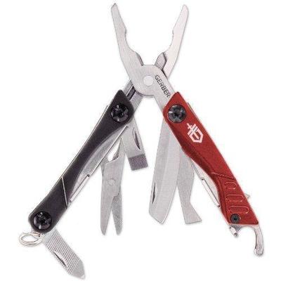Gerber Multi-Tool. Dime 10-In-1 Multi-Tool in Red 31-001040