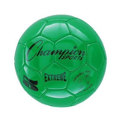 Champion Sports Soft Touch Extreme Green Soccer Balls