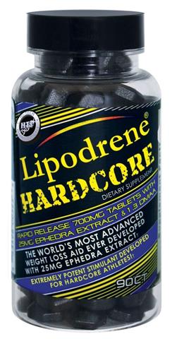 Hi-Tech Lipodrene Hardcore with Ephedra Weight Loss Supplement