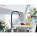 Hansgrohe Talis S² Pull Down Single Handle Kitchen Faucet w/ Handle & Supply Lines in Gray | Wayfair 14872001