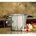 Cook Pro Stock Pot w/ Lid Stainless Steel in Gray | 8.25 H x 10.75 W in | Wayfair 549