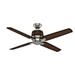 Casablanca Fan 54" Aris 4 - Blade Outdoor Standard Ceiling Fan w/ Wall Control in Gray | Wayfair 59123