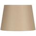 Beige Linen Hardback Drum Shade 15x18x12 (Spider)