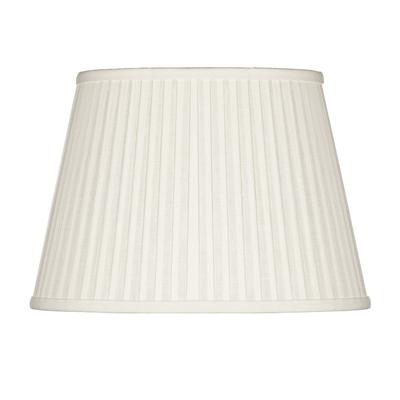 Off-White Oval Softback Linen Shade 9/5x12/8x9 (Sp...