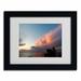 Trademark Fine Art 'Summer Sunset Storm' Framed Photographic Print on Canvas Canvas | 16 H x 20 W x 0.5 D in | Wayfair KS539-B1620MF