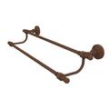 Allied Brass Retro Wave Double Wall Mounted Towel Bar Metal in Brown | 5 H x 7 D in | Wayfair RW-72/36-BBR