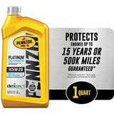 Pennzoil Platinum Full Synthetic 5W-20 Motor Oil 1-Quart