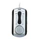 Naxa Electronics NR-721 AM/FM Mini Pocket Radio with Built-In Speaker Black