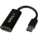StarTech.com USB 3.0 to HDMI Adapter - 1080p (1920x1200) - Slim/Compact USB Type-A to HDMI Display Adapter Converter for Monitor - External Video & Graphics Card - Black - Windows Only
