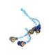 Xscorpion Rca Cable 6 Right Angle Blue/platinum Twisted 6.5in. x 4.5in. x 2in.
