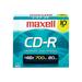 maxell 700MB 48X CD-R 10 Packs Slim Jewel Case Media Model 648210