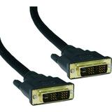 CableWholesale 3-Meter Cable Wholesale DVI-D/DVI-D Single Link Cable Black (10V1-05303BK)