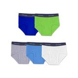 Fruit of the Loom Boys Assorted Fashion Brief Underwear, 5 Pack (Toddler Boys)