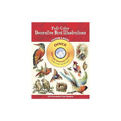 Full-Color Decorative Bird Illustrations (Mixed media product - Dover Pubns)