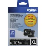 Brother Genuine LC1032PKS Innobella High-Yield Printer Ink Black