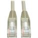 Eaton Tripp Lite Series Cat5e 350 MHz Snagless Molded (UTP) Ethernet Cable (RJ45 M/M) PoE Gray 12 ft. (3.66 m)