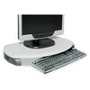 Kantek CRT/LCD Stand with Keyboard Storage 23 x 13 1/4 x 3 Gray