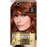 L Oreal Paris Superior Preference Permanent Hair Color 6R Light Auburn