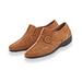 Blair Women's “Kelly” Faux Suede Slip-Ons by Classique® - Brown - 7 - Womens