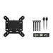 Monoprice Fixed TV Wall Mount Bracket - For TVs 10in to 26in With Max Weight 30lbs VESA Patterns Up to 100x100