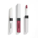 COVERGIRL Outlast All-Day Lip Color Liquid Lipstick and Moisturizing Topcoat Dusty Rose