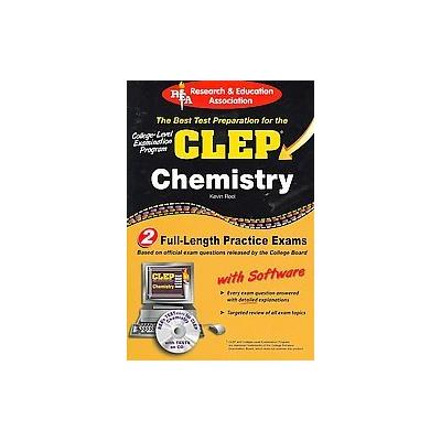 The Best Test Prep for the CLEP Chemistry by Kevin Reel (Mixed media product - Research & Education