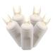 Vickerman 34723 - 100 Light 50' White Wire Warm White Wide Angle LED Lights with 6" Spacing (X6W6101)