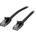 StarTech.com N6PATCH25BK 25 ft. Cat 6 Black Snagless Cat6 UTP Patch Cable - ETL Verified