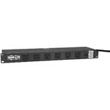 Tripp Lite 1U Rack-Mount Power Strip 120V 15A 5-15P 12 Outlets (Right-Angled Widely Spaced) 15.0 Feet Cord (RS-1215-RA)