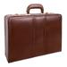 McKlein, V Series, COUGHLIN, Top Grain Cowhide Leather, Leather 4.5" Expandable AttachÃ© Briefcase