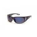 Coyote Eyewear 680562072228 P-22 Black Gray - Blue Mirror, Sportsman P-Series Polarized Aviator Sunglasses