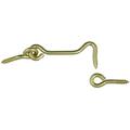 National Hardware N118-133 V2001 Hook and Eye Solid Brass 2-1/2