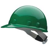 FIBRE-METAL BY HONEYWELL E2SW74A000 Front Brim Hard Hat, Type 1, Class E, Ratchet (8-Point), Green