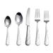 Mikasa Swirl 20-Piece 18/10 Stainless Steel Flatware Set, Service for 4 Stainless Steel in Gray | Wayfair 5118046