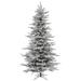 Vickerman 311013 - 10' x 66" Artificial Flocked Slim Sierra Christmas Tree (A862085)