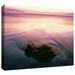 ArtWall Twilight Kelp by Dean Uhlinger - Wrapped Canvas Photograph Print Metal in Pink | 24 H x 32 W x 2 D in | Wayfair 0uhl143a2432w