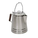 Stansport Stainless Steel Percolator Coffee Pot 28 Cups Metal in Gray | 8.1 H x 8.5 W x 6.7 D in | Wayfair 276-28