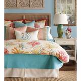 Eastern Accents Maldive Reversible Comforter Polyester/Polyfill/Cotton in Blue/Orange/Red | Daybed Comforter | Wayfair DVD-358T