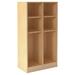 Stevens ID Systems Lockers 3 - Tier 2 - Section 16" Wide Wood in Red | 59 H x 16 W x 18 D in | Wayfair 79008 Z30-043