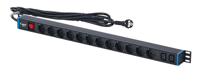 Adam Hall 874714 Power Strip 1U
