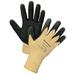 HONEYWELL KV303-S Cut Resistant Coated Gloves, 4 Cut Level, Natural Rubber