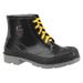DUNLOP 8610433 Size 13 Men's Steel Rubber Boot, Black
